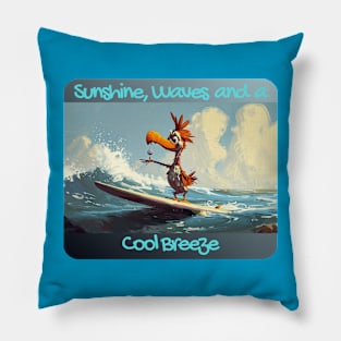 Sunshine, Waves and a Cool Breeze Pillow