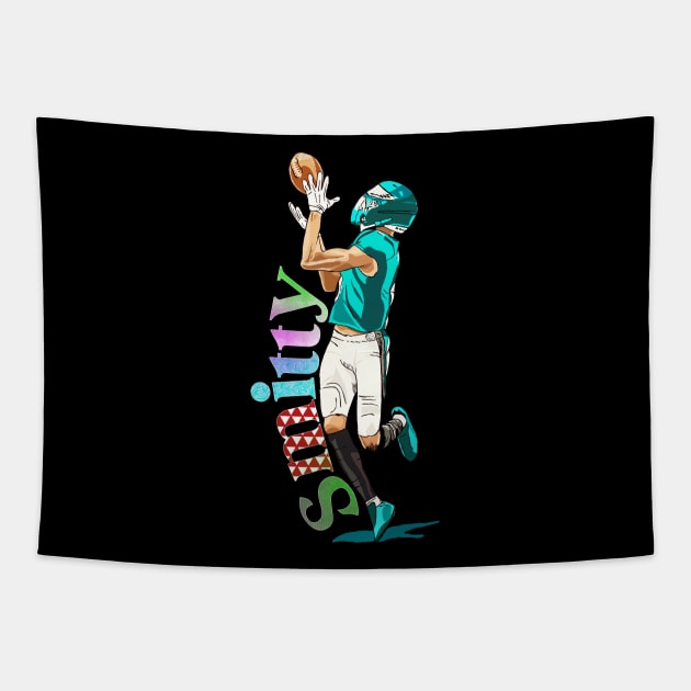 Smitty Eagles Comic Tapestry by sandimarshel