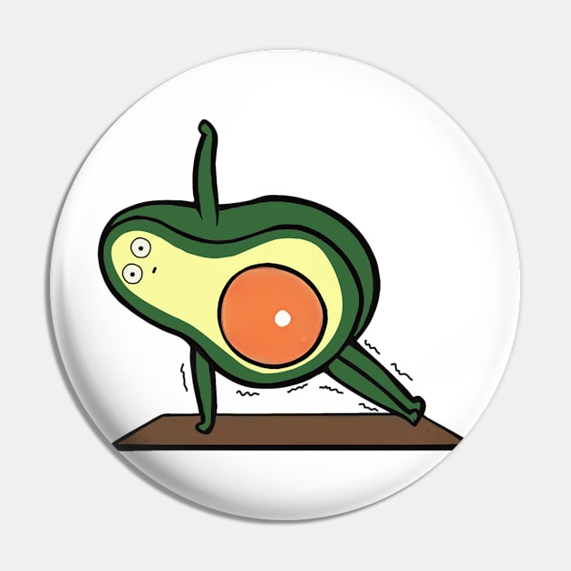 Funny avocado Pin by MasutaroOracle