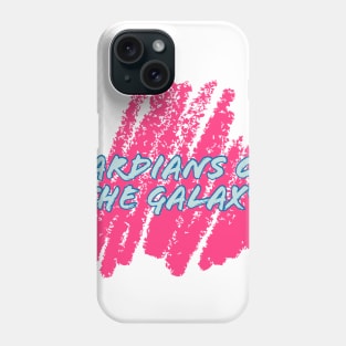 Gardians of the galaxy Phone Case