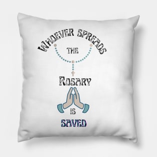 The Family that prays together, stays together-quotes Pillow