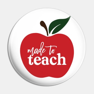 Made To Teach Pin