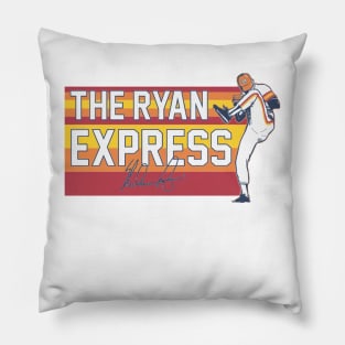 Nolan Ryan The Ryan Express Houston Pillow