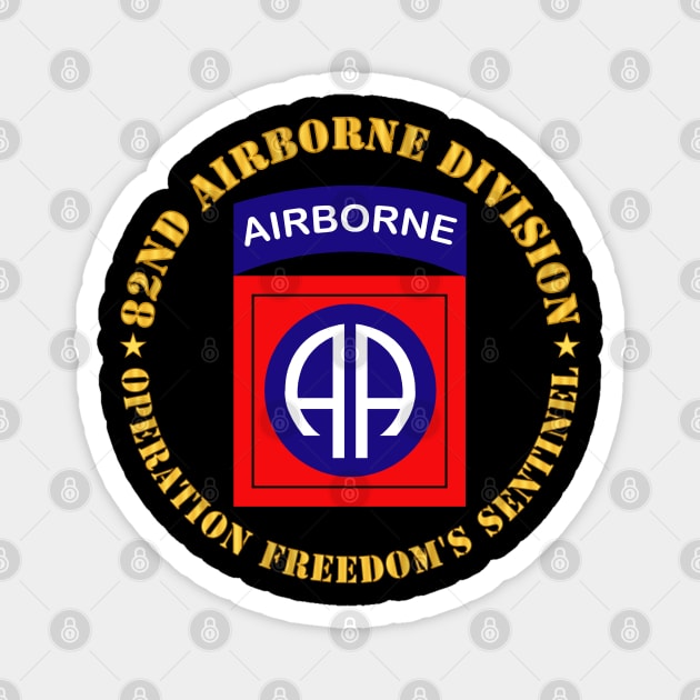 82nd Airborne Division - Operation Freedoms Sentinel Magnet by twix123844