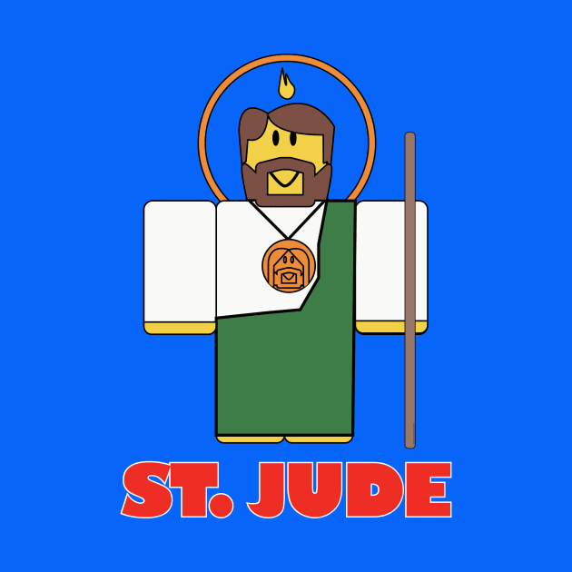 ST. JUDE THADDEUS R0BL0X EDITION by Obedience │Exalted Apparel