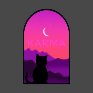 Karma is a Cat T-Shirt