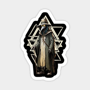 Tessellate Plague Doctor Magnet