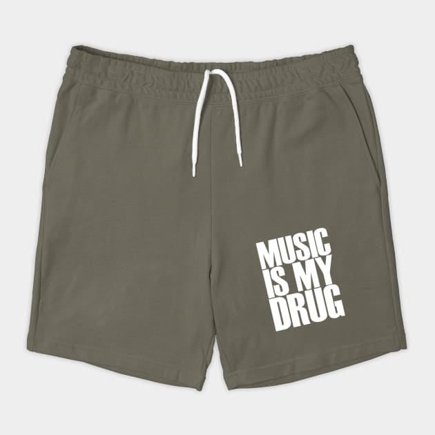 Music Is My Drug Tee – Funny Sarcasm Shirt by Darksavage