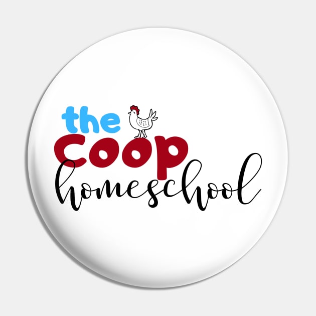 Full Logo Pin by The Coop Homeschool
