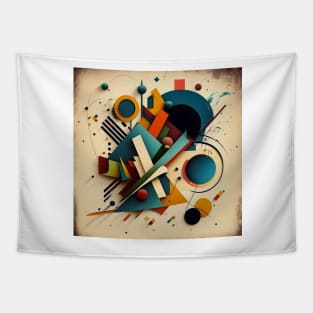 Barcelona - Abstract Art Tapestry