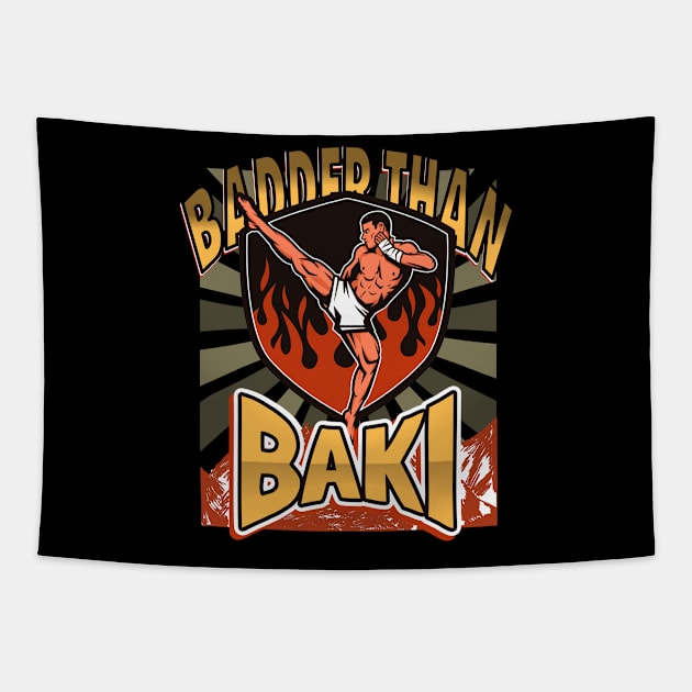 Badder Than Baki Tapestry by DS Athletics - Gifts & Gear