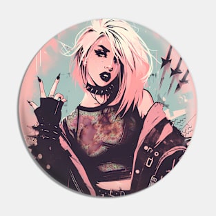 Edgy Pastel Aesthetic Pin