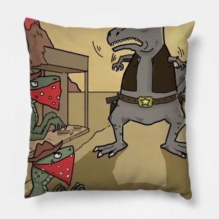 Don't Mess With T-rexas Pillow