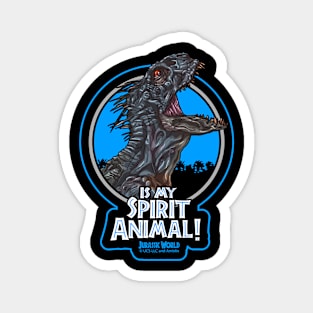 scorpios rex is my spirit animal, jurassic world Magnet