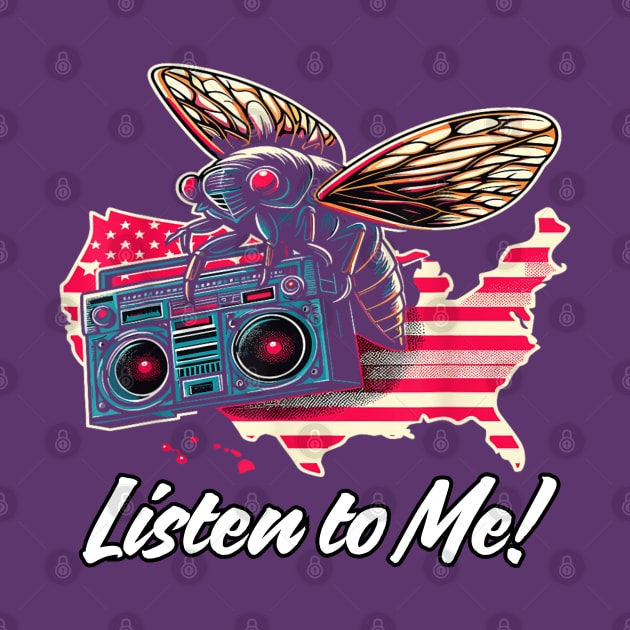 Listen to me cicadas 2024 by Todayshop