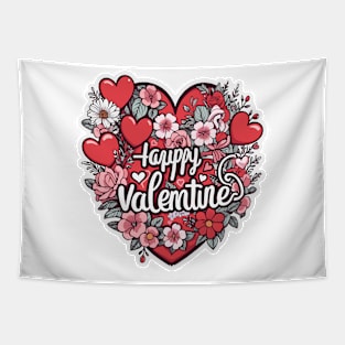 Happy Valentine Tapestry