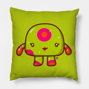 Gummy Girl Circle MS Pillow