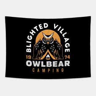 Owlbear Camping Tapestry