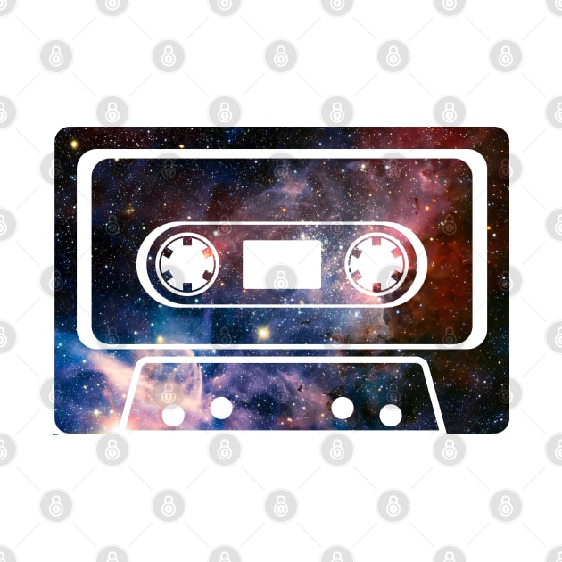 Galactic Cassette Tape by bobyberto