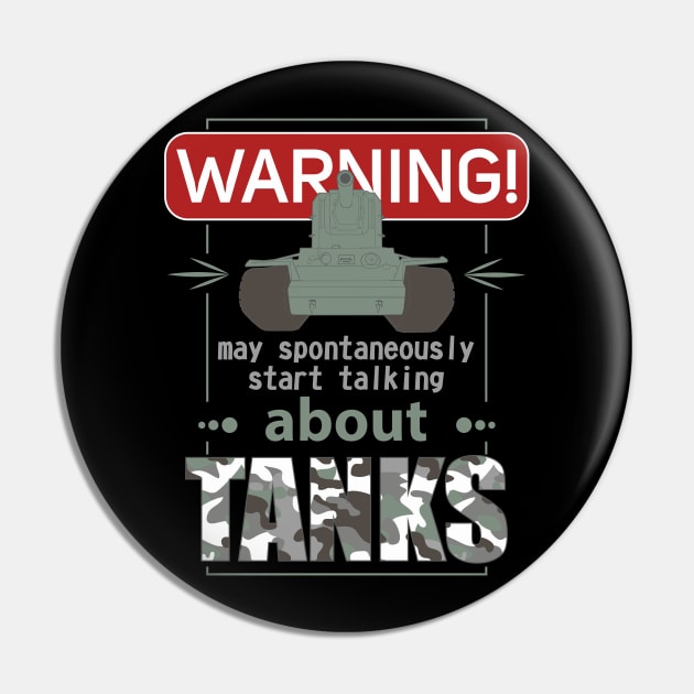 WARNUNG may spontaneously start talking about tanks - KV-2 Pin by FAawRay