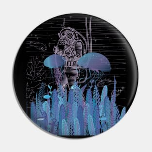 Underwater Astronaut: The Aquanaut Pin