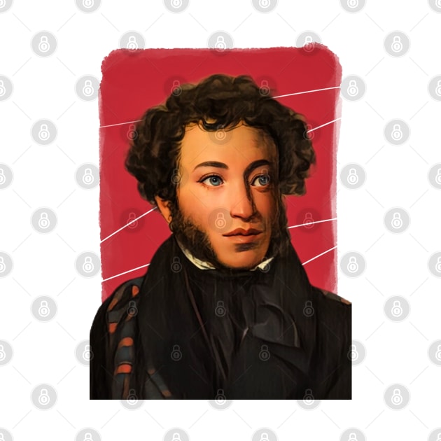 Russian Poet Alexander Pushkin by Litstoy 