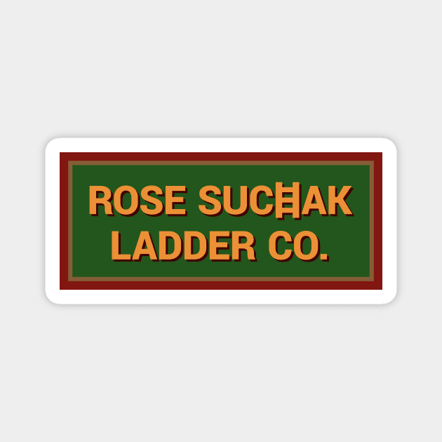 The Santa Clause - Rose Suchak Ladder Company Magnet by The90sMall