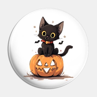 Spooktacular Halloween Party Pin