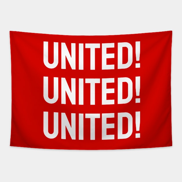 United! United Tapestry by VRedBaller