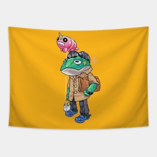 fashion frog Tapestry