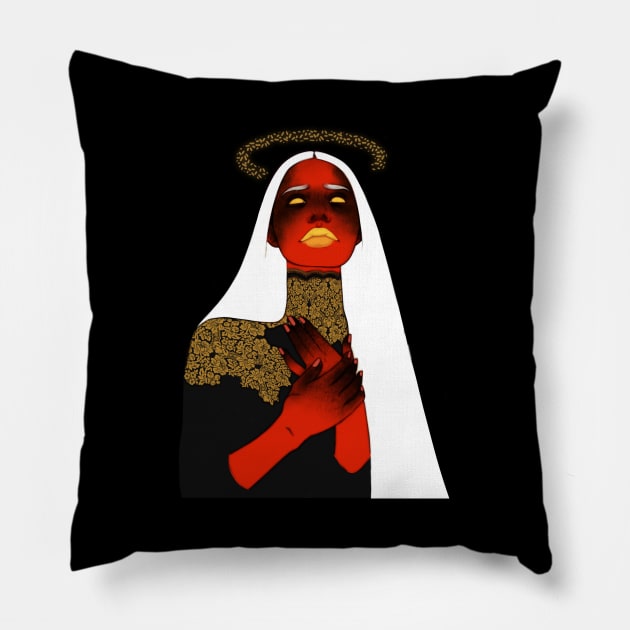 Original Sin Pillow by Demon Mother