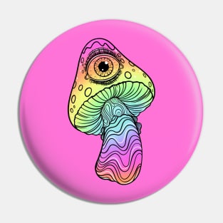 Magic mushroom Pin