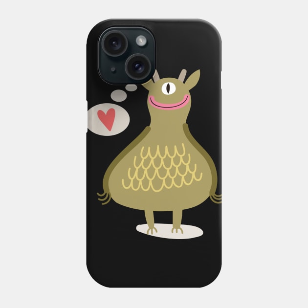 Funny monster Phone Case by Dream Store