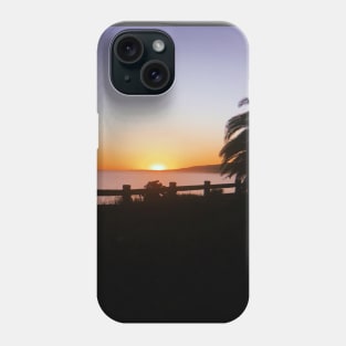 Beautiful Santa Monica Sunset. California Phone Case