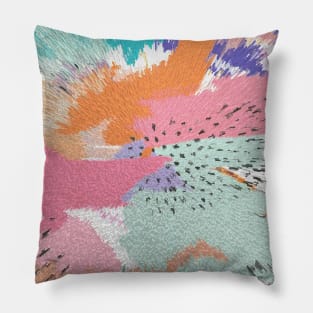 Summer Vape // Abstract Home Decor Pillow