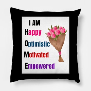 I Am Home:  Unique, Motivational Housewarming Gifts Pillow