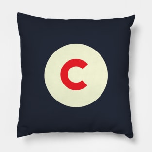 Vintage C Monogram Pillow