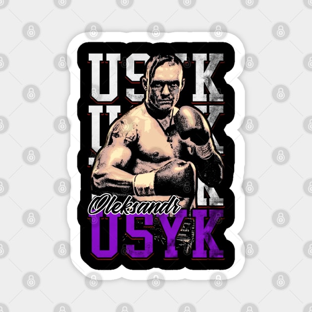 usyk fury Magnet by SmithyJ88