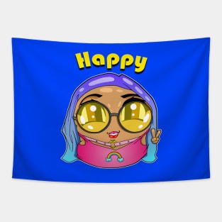 CutePotatoHappy Tapestry