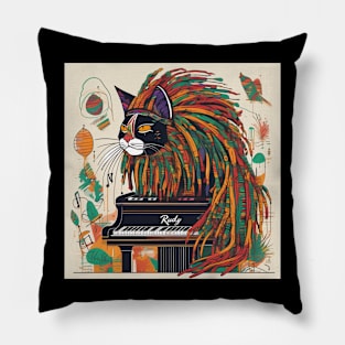 From Brixton To Jamaica: Rudy’s Dub Reggae Dream Pillow