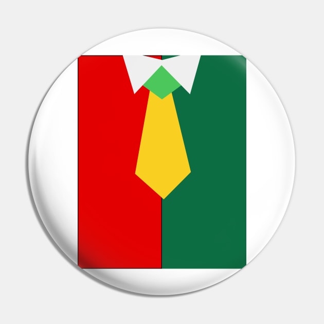 Colourful Tie Pin by BeatyinChaos