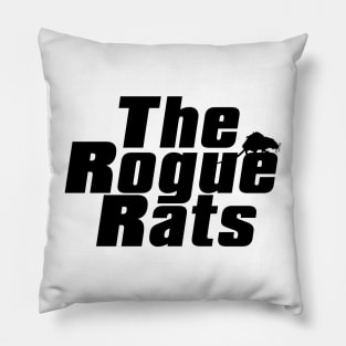 Rogue Rats (Black) Pillow