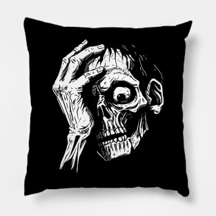 Facepalm Zombie Pillow