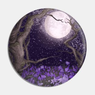 Moonlight and Purple Forest Gardens Pin