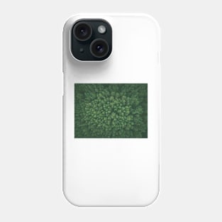 Green pine forest Phone Case