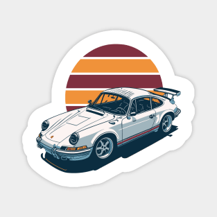 Old Porsche 911 Cars classic Magnet