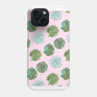 Watercolor Cactus Neck Gator Succulant Phone Case