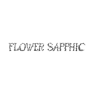 Flower Sapphic T-Shirt