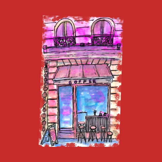 COFFEE SHOP PAINTING by HAIFAHARIS