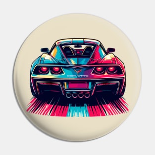 Chevrolet Corvette Pin